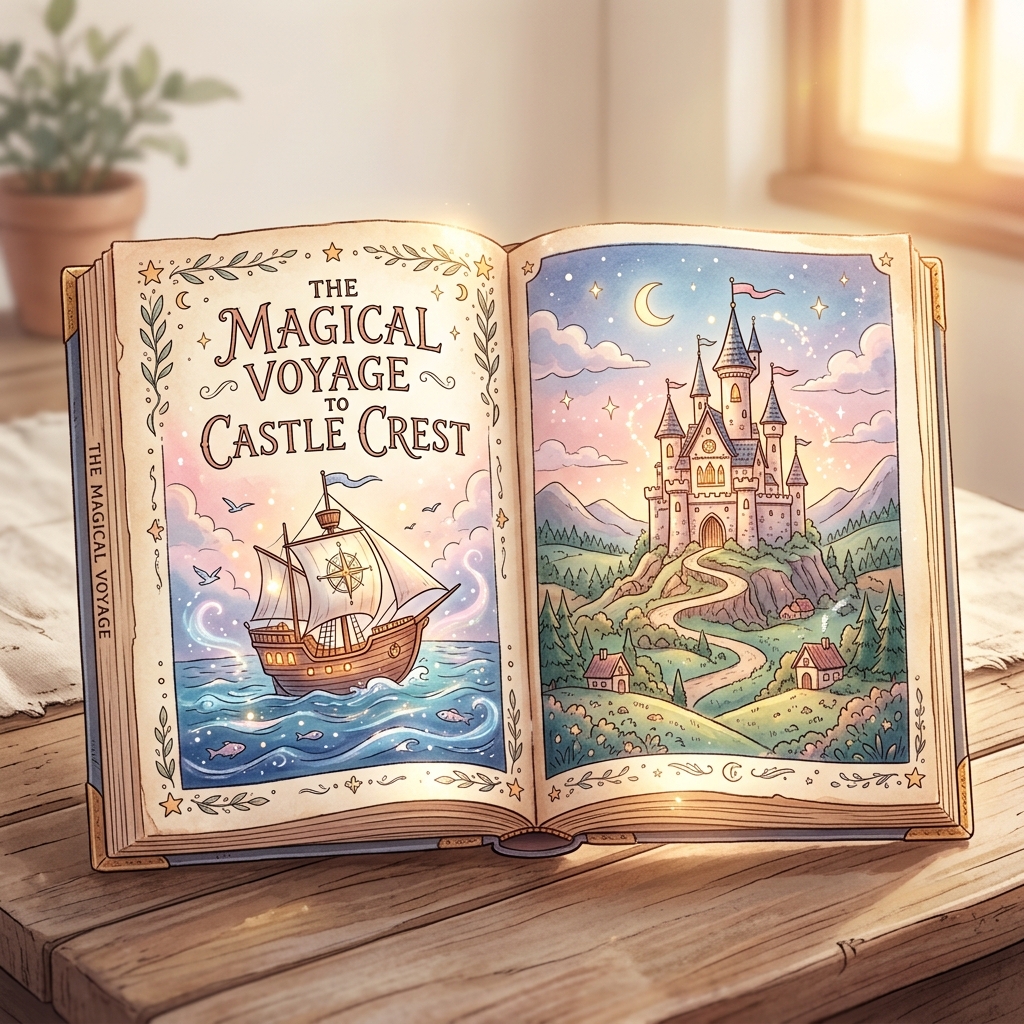 Interactive personalized adventure storybook starring your loved ones